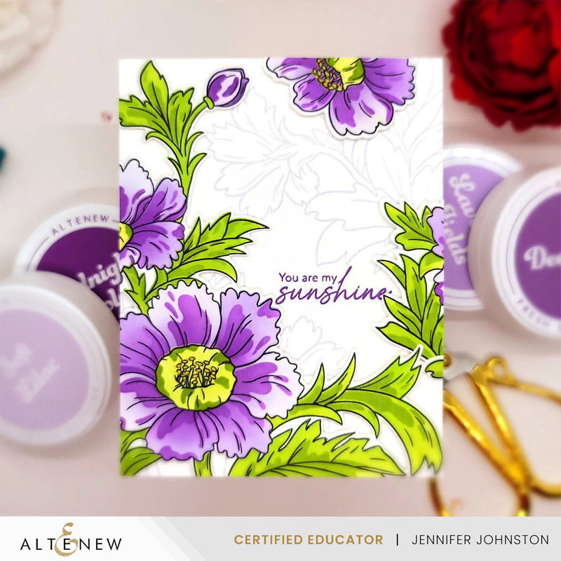 Altenew Shades of Purple Fresh Dye Ink Pad - Midnight Violet