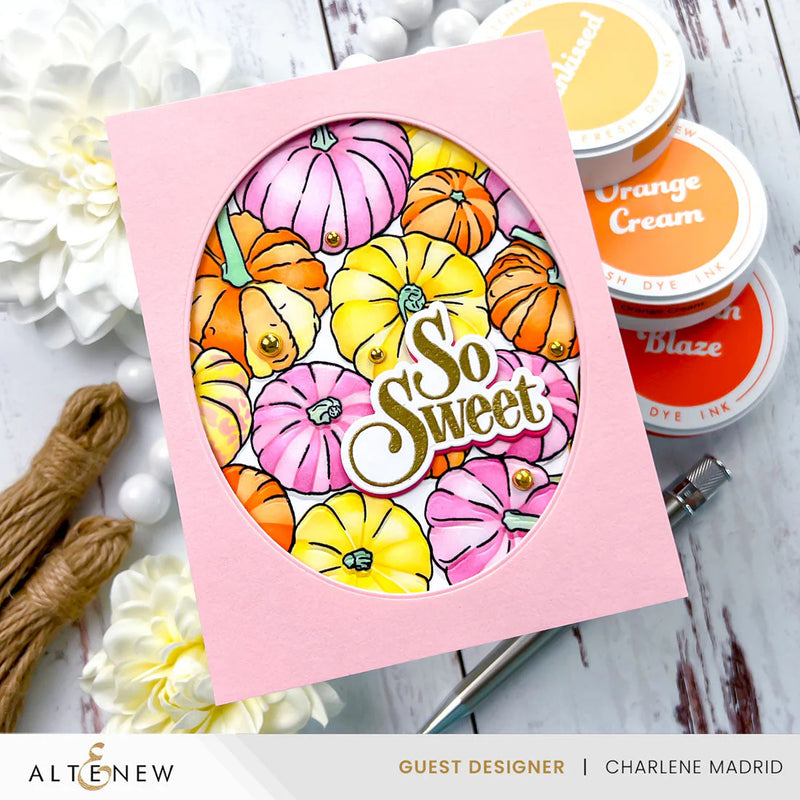 Altenew Warm & Cozy Fresh Dye Ink Pad - Orange Cream*