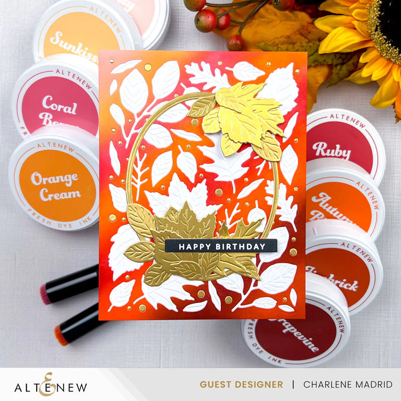 Altenew Warm & Cozy Fresh Dye Ink Pad - Orange Cream*