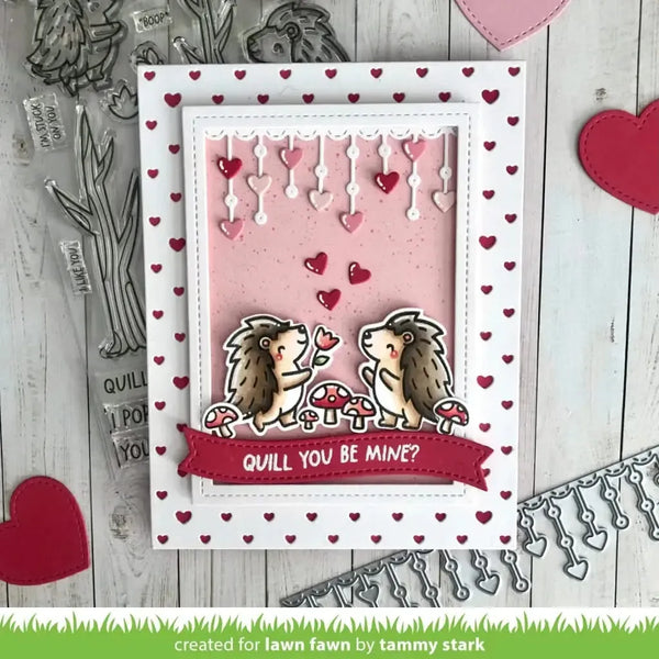 Lawn Fawn Clear Stamp Set - Magic Heart Messages*