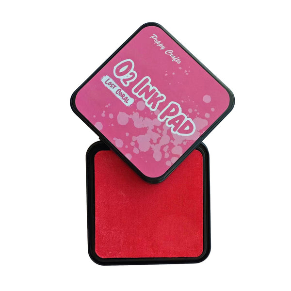 Poppy Crafts Distress Style 02 (Oxide) Ink Pad - Lost Coral