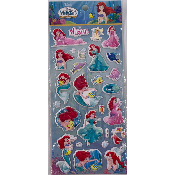 Poppy Crafts Puffy Sticker - Mermaid