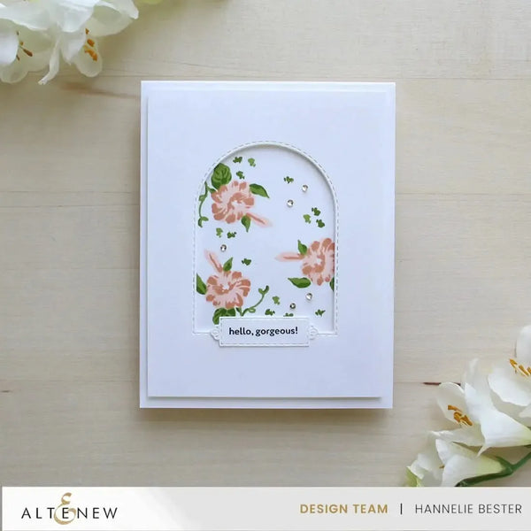 Altenew Mini Delight: Fabulous Flowers Stamp & Die Set