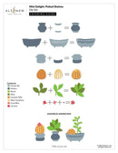 Altenew Mini Delight: Potted Shelves Stamp & Die Set