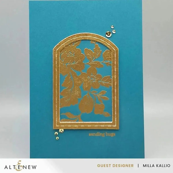Altenew Mini Delight: Regal Frame Stamp & Die Set