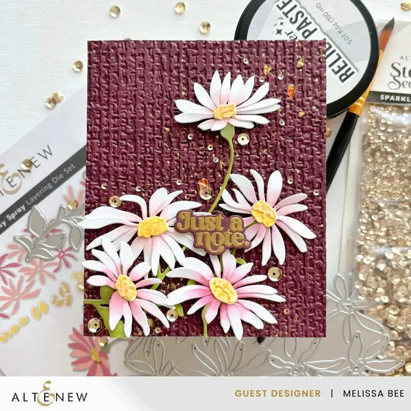 Altenew Shimmer Relief Paste - Mayan Gold