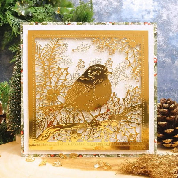 Hunkydory Moonstone Dies - Holly Jolly Robin*