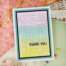 Hunkydory Moonstone Dies - Many Thanks Background Panel*