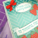 Hunkydory Moonstone Embossing Folder - Herringbone*