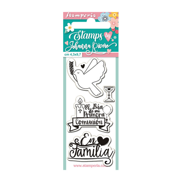 Stamperia Clear Stamps By Johanna Rivero - Paloma (Dove)