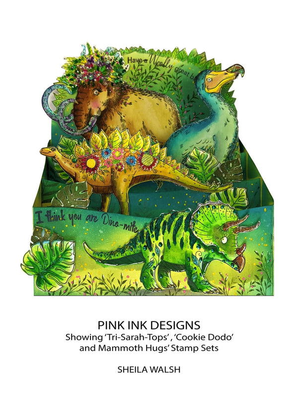 Pink Ink Designs A5 Clear Stamps - Mammoth Hugs