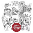 Hunkydory Colouring Pocket Pad - Dino Days