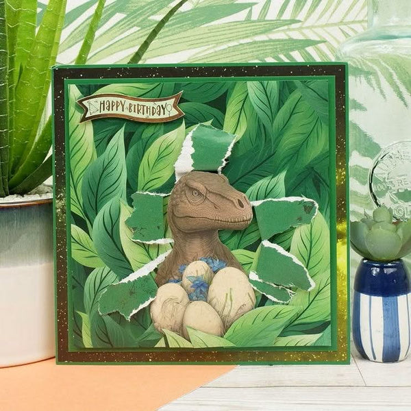 Hunkydory Colouring Pocket Pad - Dino Days