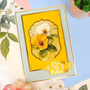 Hunkydory Pocket Pad - Pretty Pansies