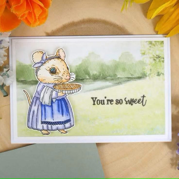 Hunkydory A Woodland Story - By the Riverside Printed Parchment*