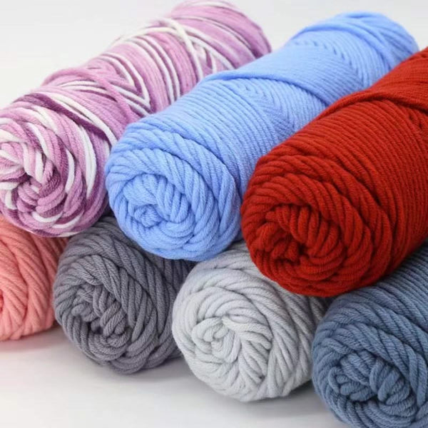 Poppy Crafts Soft Yarn 100g 3 Pack - Cream