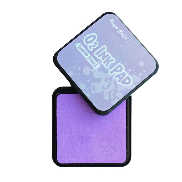 Poppy Crafts Distress Style 02 (Oxide) Ink Pad - Shaded Purple