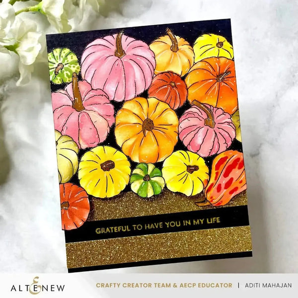 Altenew Pumpkin Patch One-of-a-Kind 3D Embossing Folder*