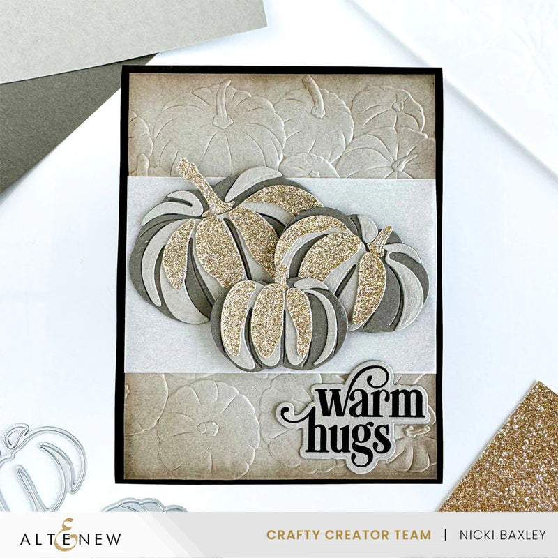 Altenew Pumpkin Patch One-of-a-Kind 3D Embossing Folder*