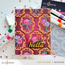 Altenew Floral Cameo Botanical 3D Embossing Folder