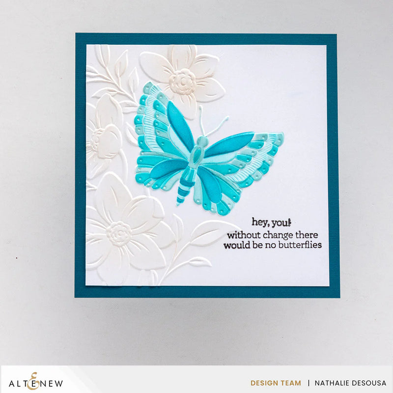 Altenew Serene Garden Botanical 3D Embossing Folder