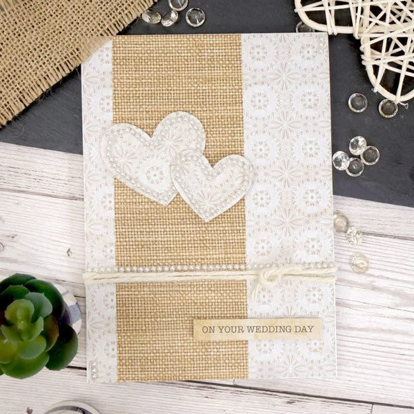 Hunkydory Stickables A5 Self-Adhesive Papers - Fabric*