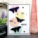 Hunkydory Stickables A5 Self-Adhesive Papers - Watercolour*