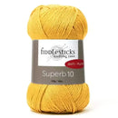 Fiddlesticks Superb 10 Yarn 100g - Yellow