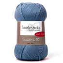 Fiddlesticks Superb 10 Yarn 100g - Blue Eyes