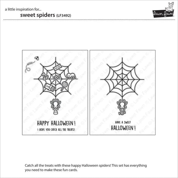 Lawn Cuts Custom Craft Dies - Sweet Spiders*