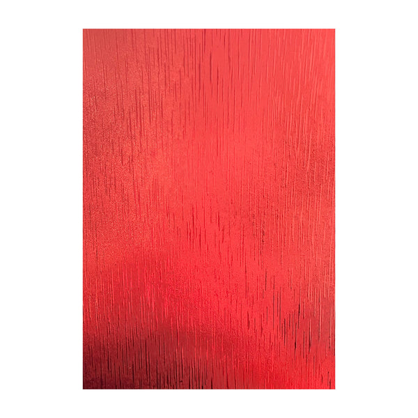 Poppy Crafts A4 Premium Textured Cardstock 10 Pack - Brushed Red*