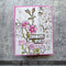 Tim Holtz Cling Stamps 7"X8.5" Embroidery