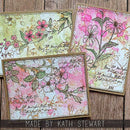 Tim Holtz Cling Stamps 7"X8.5" Embroidery