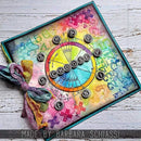Tim Holtz Cling Stamps 7"X8.5" Deconstructed