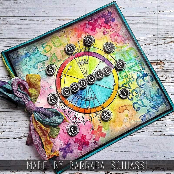 Tim Holtz Cling Stamps 7"X8.5" Deconstructed