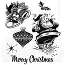 Tim Holtz Cling Mount Stamps – Christmas Memories