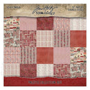 Tim Holtz - Advantus Idea-ology Double- Sided Cardstock 12"X12" 12/Pkg Palette Collection: Red