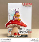 Stamping Bella Cling Stamps Tiny Townie Wonderland Caterpillar