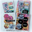 Tim Holtz Cling Stamps 7"X8.5" Tidbits