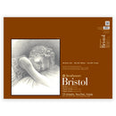 Strathmore 400 Series Bristol Pad 2 Ply Smooth 18"x 24" Tape Bound, 15 Sheets