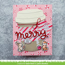 Lawn Fawn Lawn Cuts Custom Craft Dies - Tiny Sentiments: Coffee