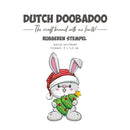 Dutch Doobadoo Rubber Stamp - Konijn Kerstboom