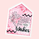 Lisa Horton Crafts - Muse & Maker Collection - Clear Photopolymer Stamps - Weather Grid