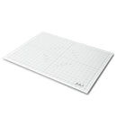 Glassboard Studio Magnetic Glass Craft Mat 18"x 24" - True White