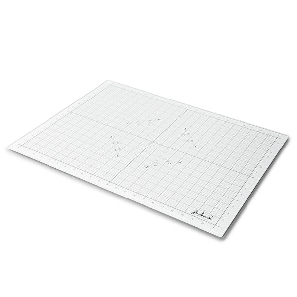 Glassboard Studio Magnetic Glass Craft Mat 18"x 24" - True White