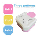 Pattern cutting tool with three style options on a white background
