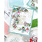 Pinkfresh Studio Die Set Holiday Greetings Sentiments