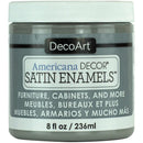 Americana Decor Satin Enamels 8oz - Smoke Grey*