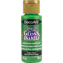 Americana Gloss Enamels Acrylic Paint 2oz - Festive Green