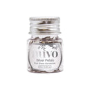 Nuvo - Pure Sheen Gemstones .6oz - Silver Rectangles